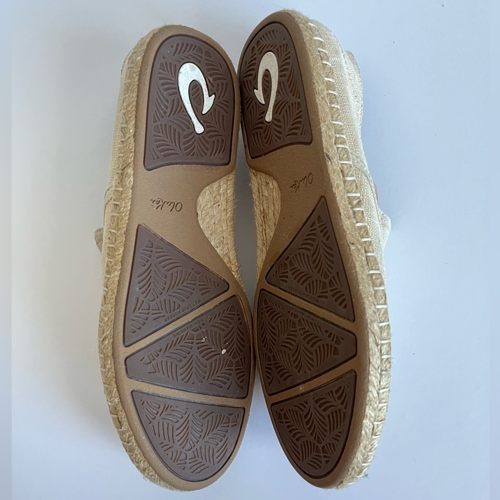 Olukai Kaula Pa'a Kapa Espadrilles Slip On Women's Size 6.5 - Picture 8 of 11